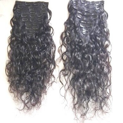 Natural Curly clip in hair extensions